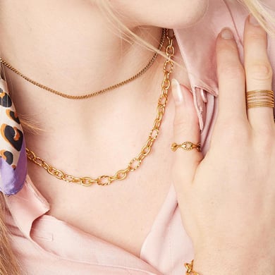 Necklace Criss-cross h5 Picture3